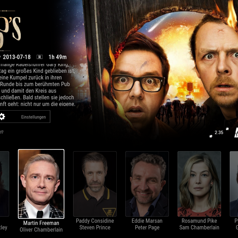 WRP Extended Info ist ein Video Addon das die TMDb Schnittstelle nutzt um Filme und Serien zu scrobbeln.